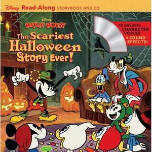 Disney Mickey Mouse: The Scariest Halloween Story Ever! Readalong Storybook and